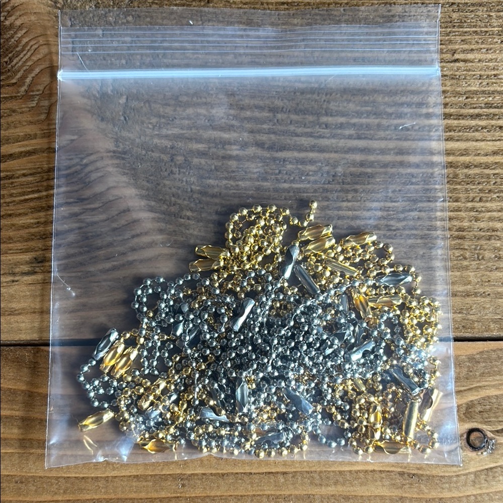 New Gold & Silver chain pieces